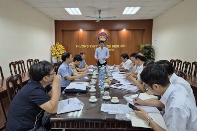 Sở Giáo dục và Đào tạo chủ trì Hội nghị các sở, ngành làm việc với Trường THPT chuyên Lương Văn Tụy và Trường THPT chuyên Biên Hòa