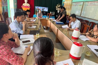 KIỂM TRA VỀ VIỆC ĐẢM BẢO AN TOÀN THỰC PHẨM CỦA NHÀ TRƯỜNG