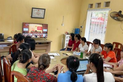 CHI BỘ TRƯỜNG MẦM NON TÂN THỊNH NGHIÊM TÚC THAM GIA HỘI NGHỊ TOÀN QUỐC QUÁN TRIỆT, TRIỂN KHAI NGHỊ QUYẾT HỘI NGHỊ LẦN THỨ BA BAN CHẤP HÀNH TRUNG ƯƠNG ĐẢNG KHÓA XIV